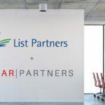 Office view of List Partners's logo on the wall